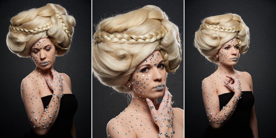 Make-up Artist School - Fotograf Fürth, Big Hair und Crystal Works Fotoshooting