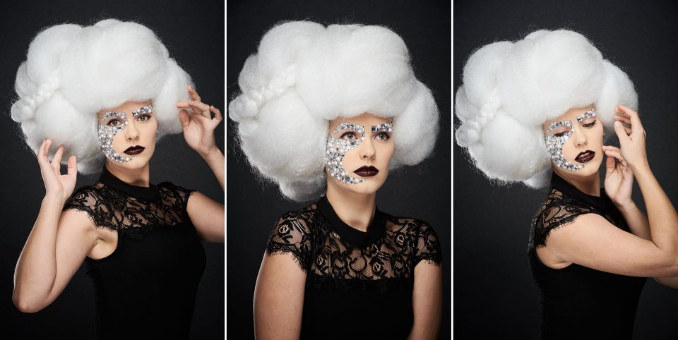Make-up Artist School - Fotograf Fürth, Big Hair und Crystal Works Fotoshooting