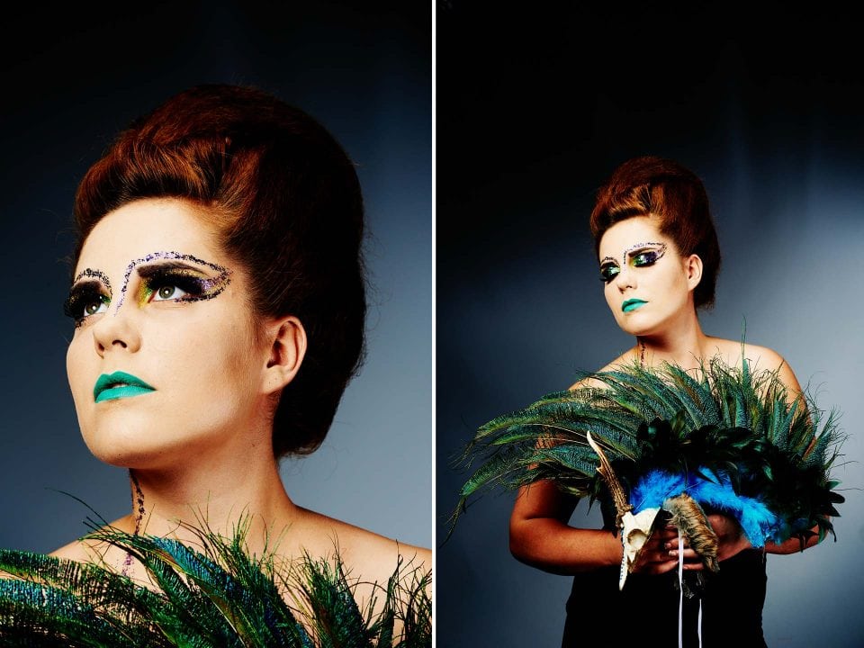 Fotograf Fürth, Freestyle Make up and Hair Shooting bei der Make up Artist Ausbildung, © Klaus Gruber | dolphin photography