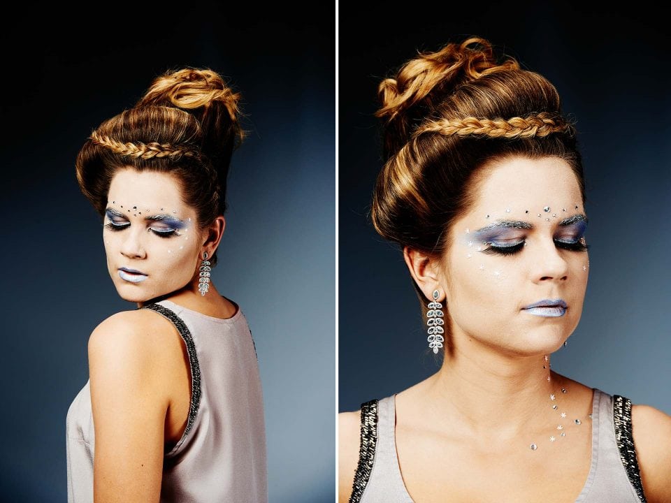 Fotograf Fürth, Freestyle Make up and Hair Shooting bei der Make up Artist Ausbildung, © Klaus Gruber | dolphin photography