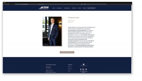 Unternehmensfotografie für KSW Vermögensverwaltung Nürnberg Fürth, © Klaus Gruber | dolphin photography