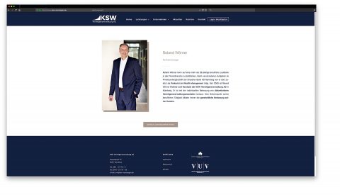 Unternehmensfotografie für KSW Vermögensverwaltung Nürnberg Fürth, © Klaus Gruber | dolphin photography