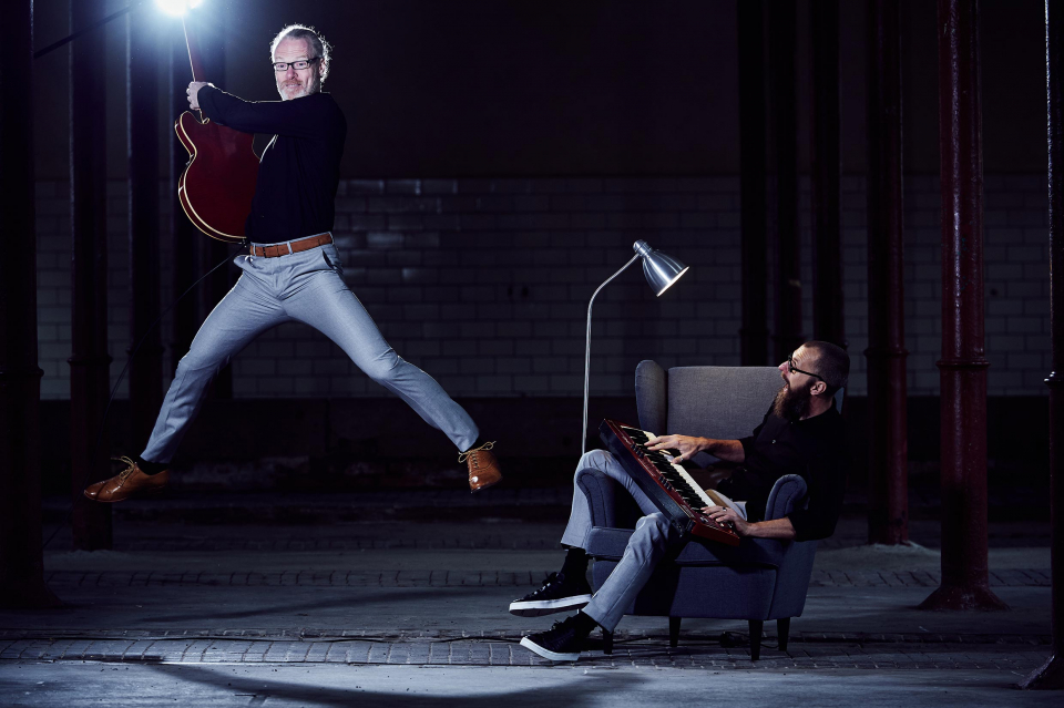 Fotograf Fürth, Musiker Portraits mit der Band Big Time, © Klaus Gruber | dolphin photography