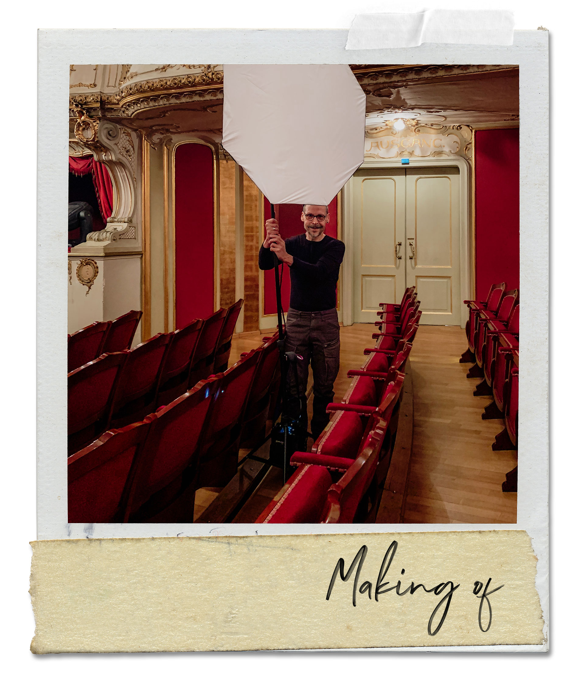 Making of - Fotoshooting mit der Indentantin des Stadttheater Fürth