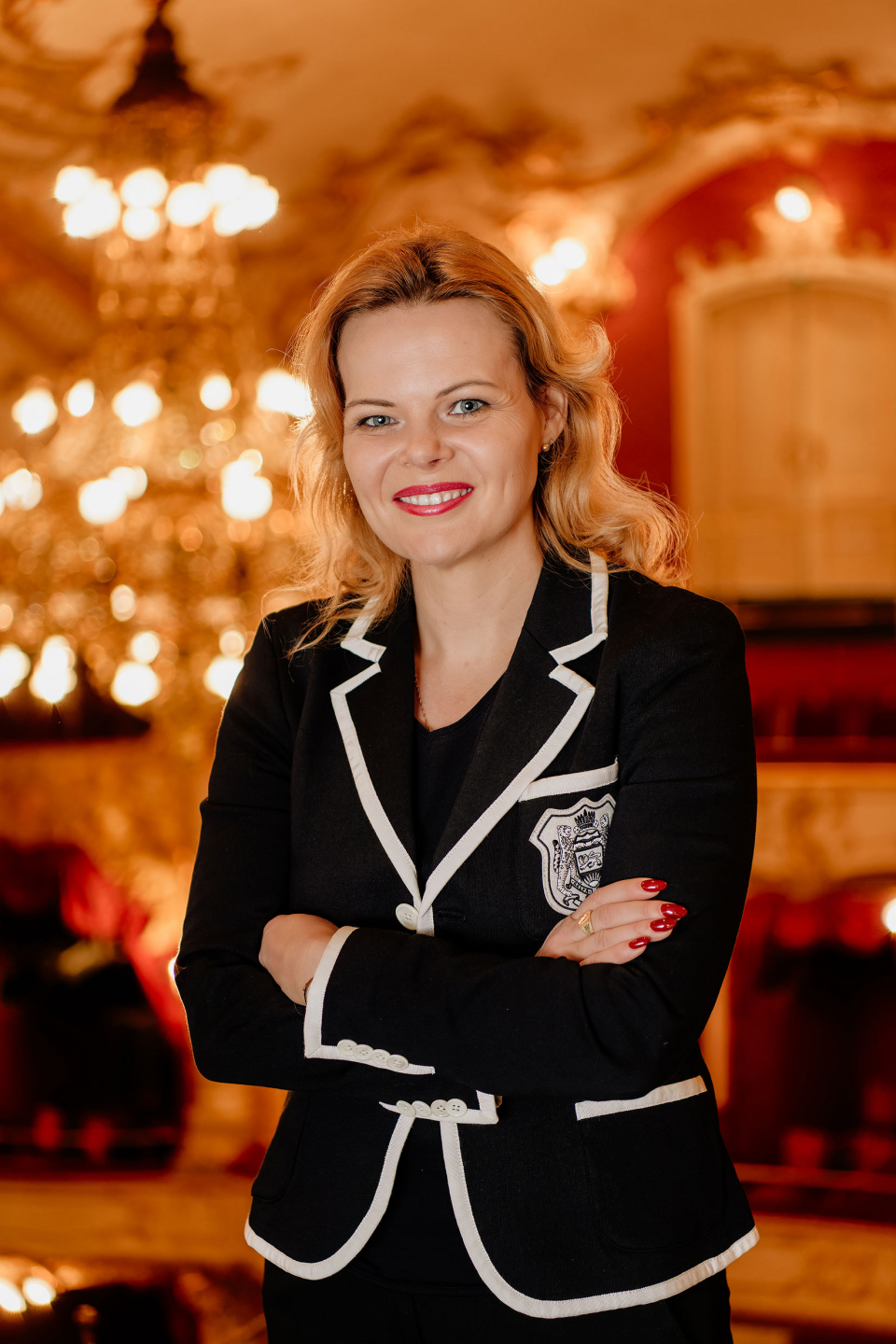 Künstlerfotos mit Silvia Stolz, der Intendantin des Fürther Stadttheaters, © Klaus Gruber | dolphin photography