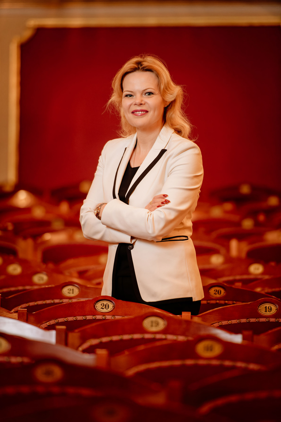 Künstlerfotos mit Silvia Stolz, der Intendantin des Fürther Stadttheaters, © Klaus Gruber | dolphin photography