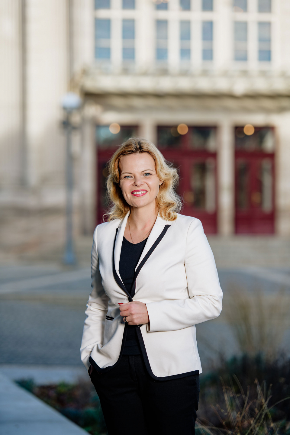 Künstlerfotos mit Silvia Stolz, der Intendantin des Fürther Stadttheaters, © Klaus Gruber | dolphin photography