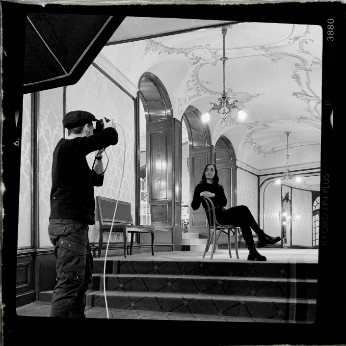 Making of, Fotoshooting mit dem Ensemble Theater Fürth - Making of, Fotoshooting mit dem Ensemble, © Klaus Gruber | dolphin photography