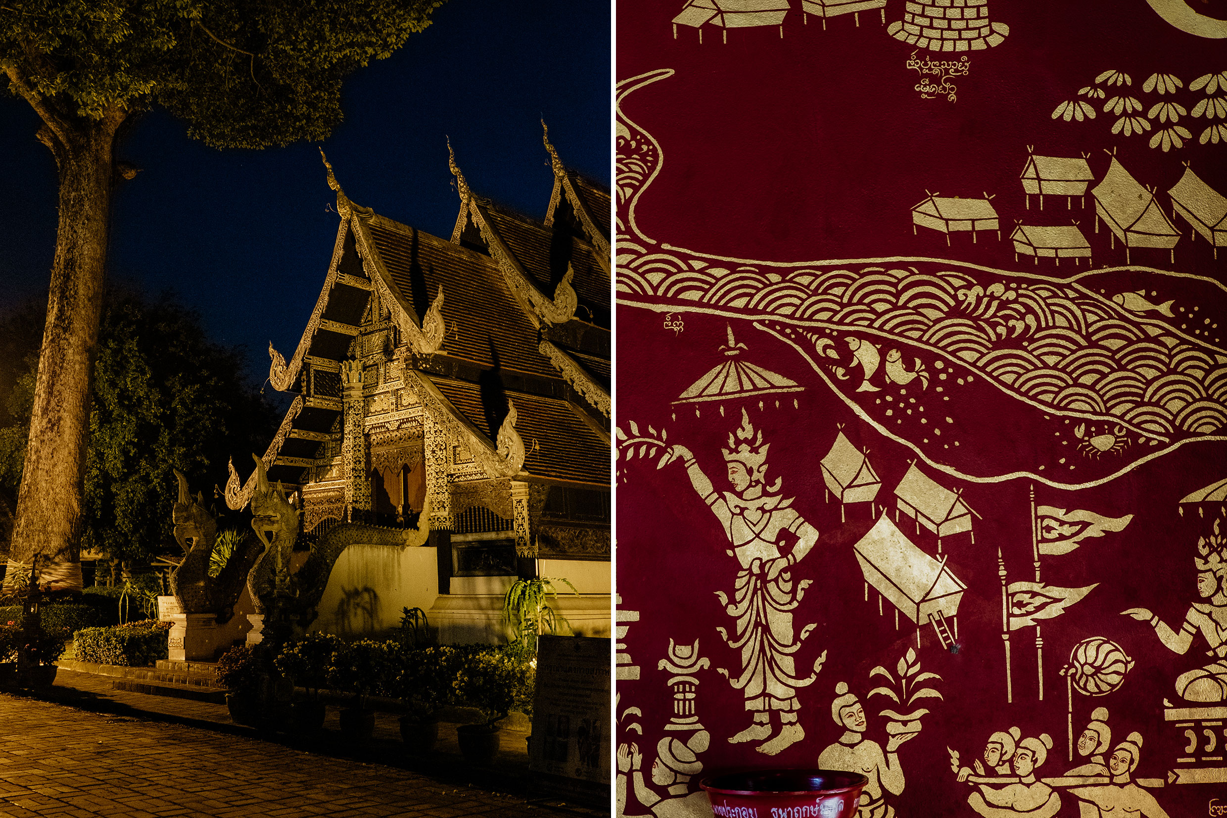 mit Fuji-Kameras in Chiang Mai, Nordthailand - Fotograf Fürth, © Klaus Gruber | dolphin photography